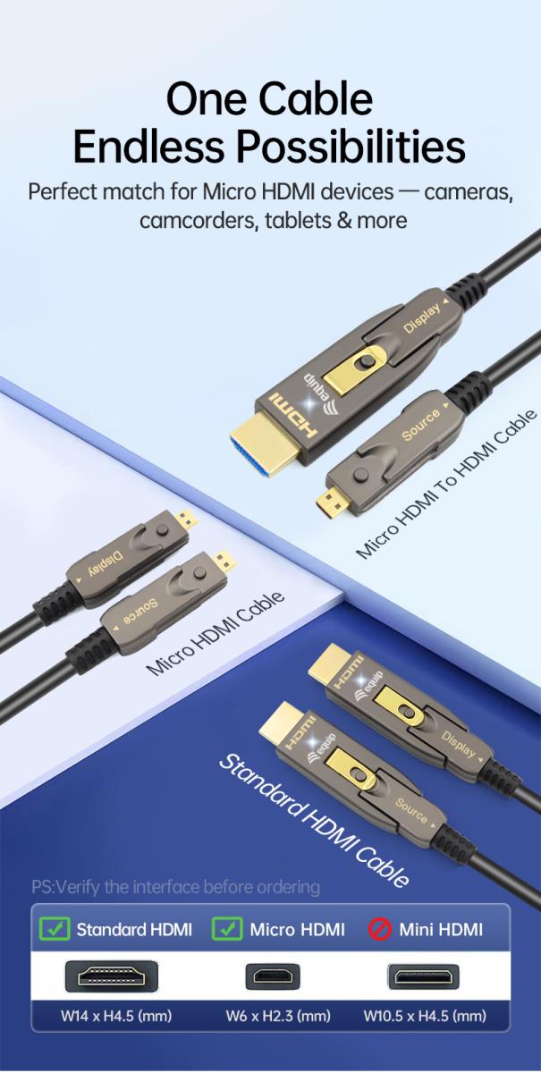 EU Product - HDMI HS Ethernet 2.0 D/A D-AOC 4K/60Hz  20.00m    grau thumbnail