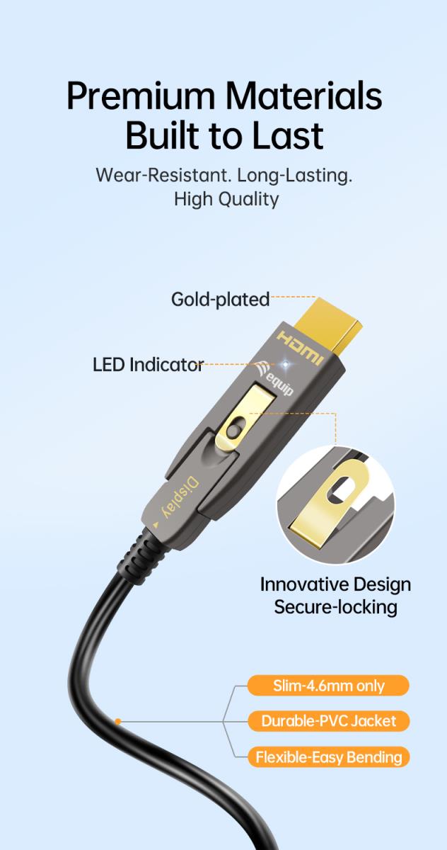EU Product - HDMI HS Ethernet 2.0 D/A D-AOC 4K/60Hz  20.00m    grau thumbnail