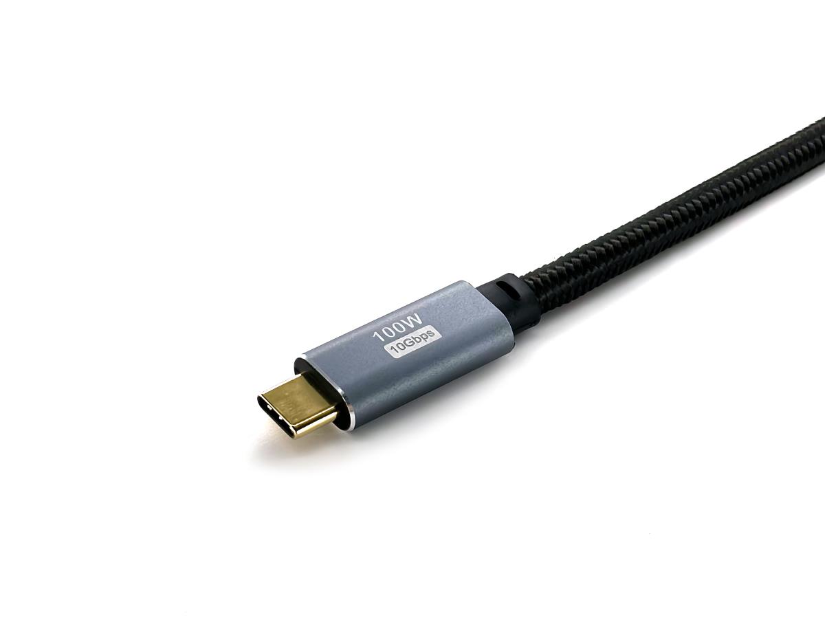 EU Product - Kabel USB-C3.2->C Gen2 4K  PD100W St/St  2.00m schwarz thumbnail