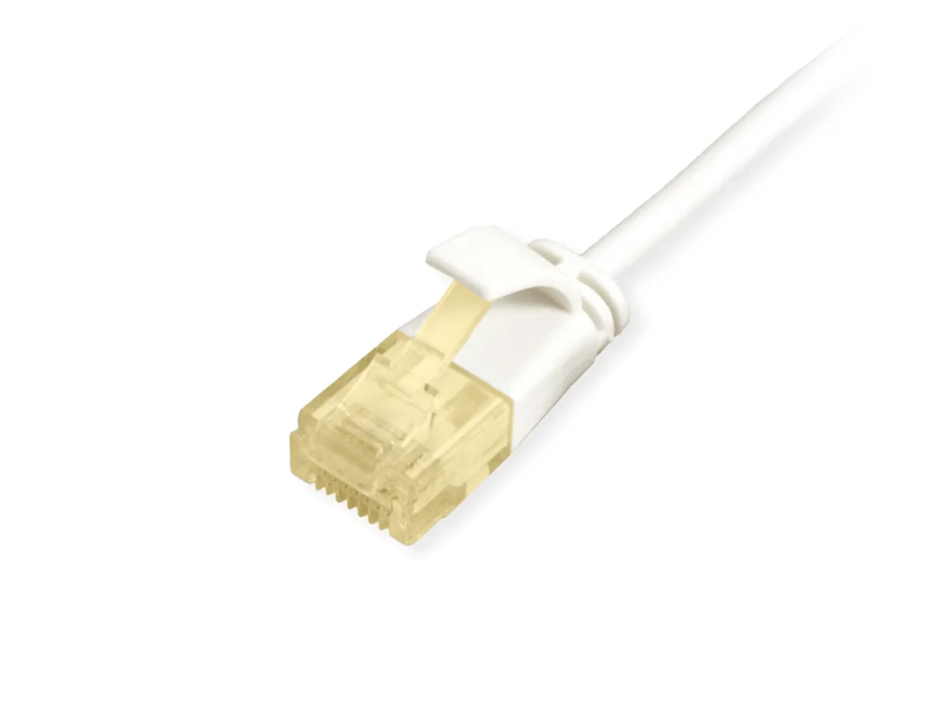 EU Product - Patchkabel Cat6A SlimFlex U/UTP 0.25m wei� LSZH 2xRJ45 Polybeutel thumbnail