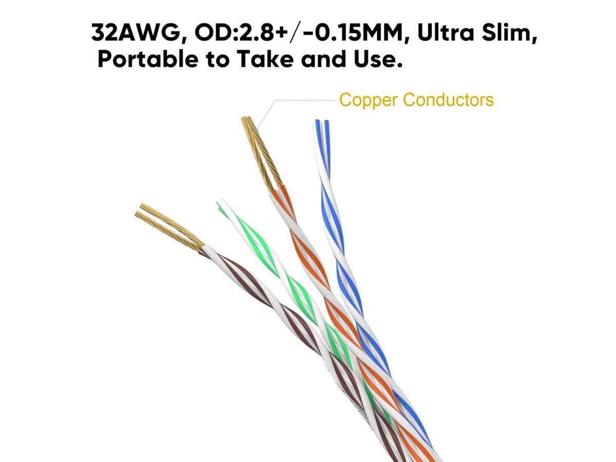 EU Product - Patchkabel Cat6A SlimFlex U/UTP 0.15m grau LSZH 2xRJ45 Polybeutel thumbnail