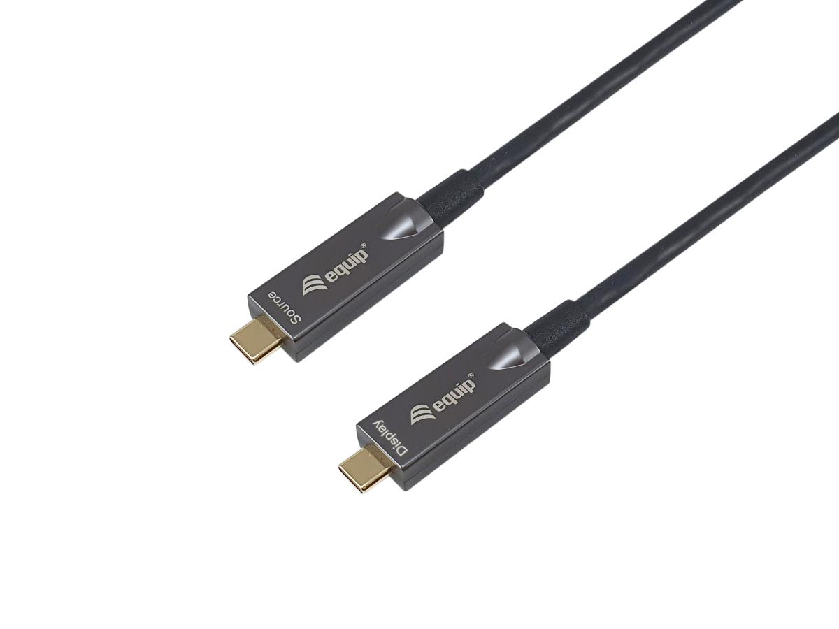 EU Product - Kabel USB-C3.2->C AOC  4K  PD60W  St/St 15.00m schwarz thumbnail