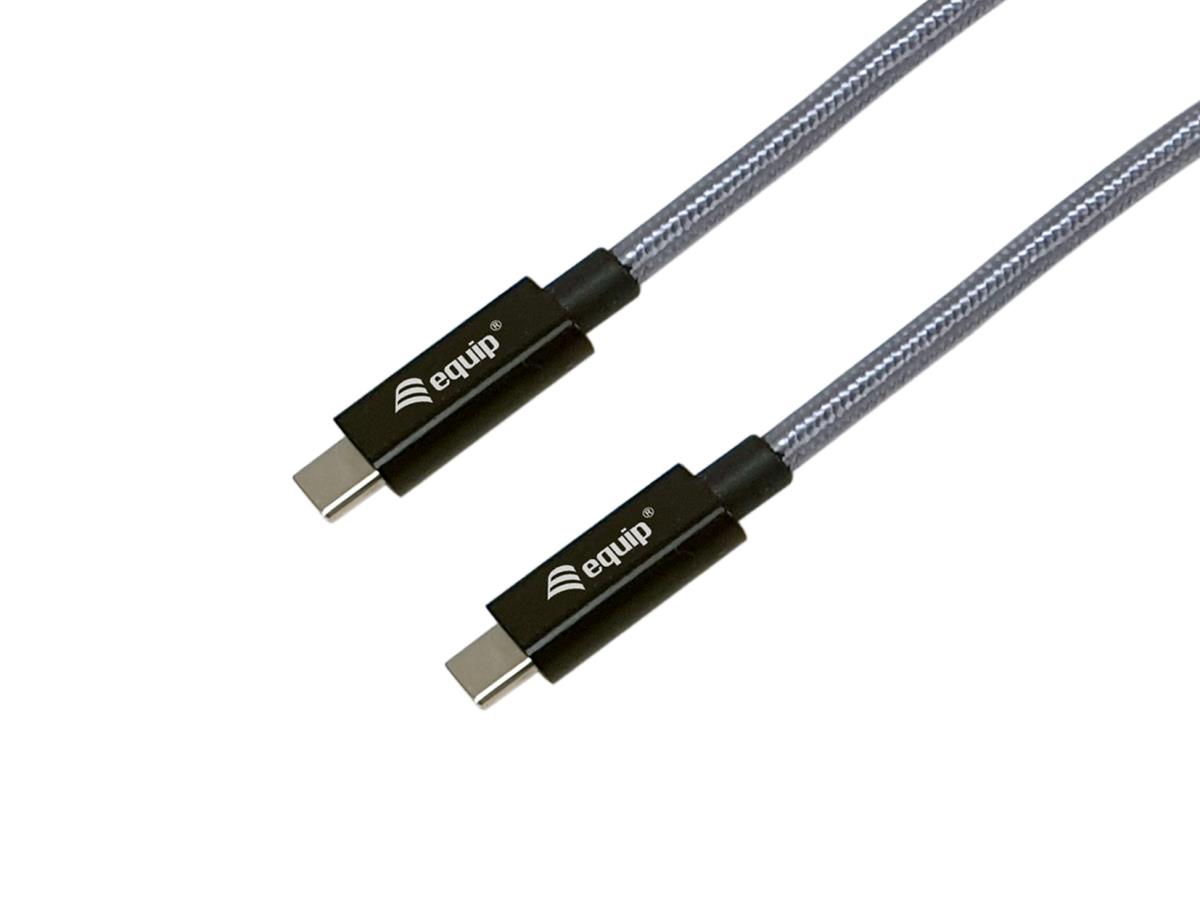 EU Product - Kabel USB-C3.2->C Gen2x2   PD240W St/St  2.00m schwarz thumbnail