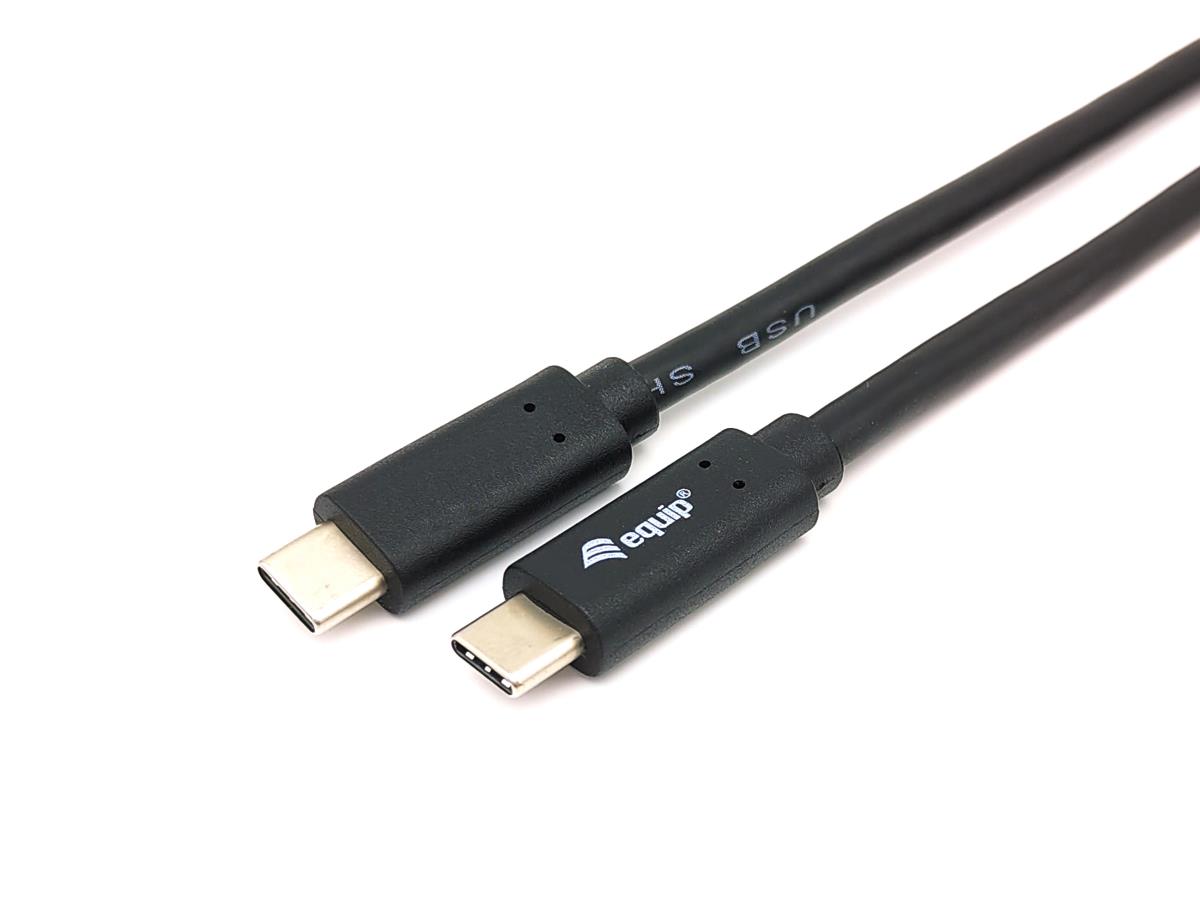 EU Product - Kabel USB-C3.2->C Gen1     PD60W  St/St  0.50m schwarz thumbnail