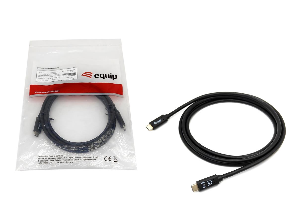 EU Product - Kabel USB-C3.2->C Gen1     PD60W  St/St  0.50m schwarz thumbnail