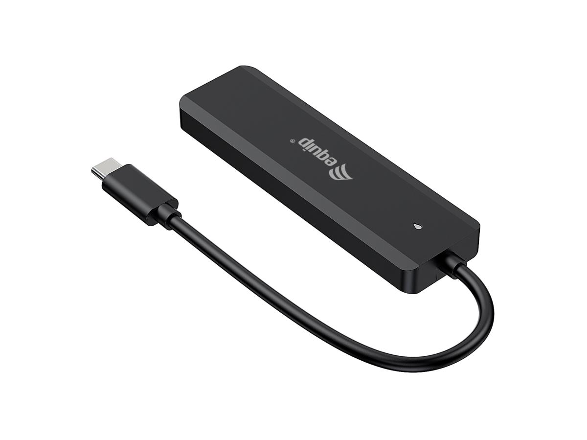 EU Product - 4-Port USB-C3.2-Hub->2xUSB-A 3.2/2xUSB-C/USB-C  10Gbps thumbnail