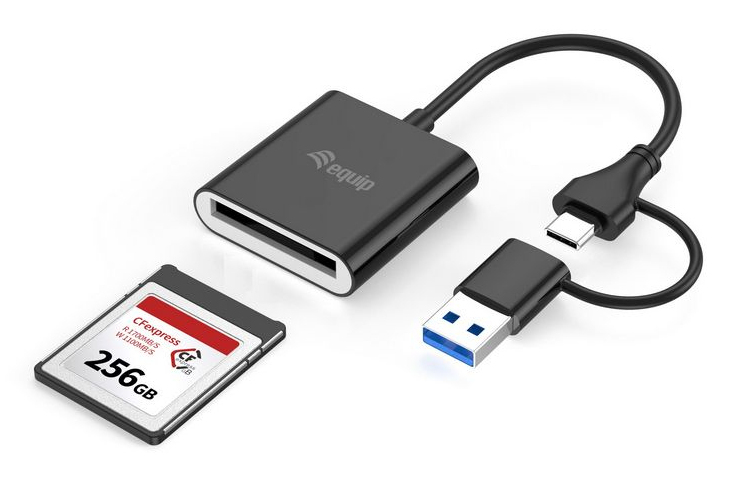 EU Product - Kartenleser CFexpress Type B USB-C/-A Adapt.    10Gbps thumbnail