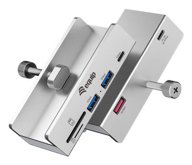 EU Product - 5-Port-Klemm USB-A3.2-Hub->2xUSB-A/SD/TF/USB-C   5Gbps thumbnail