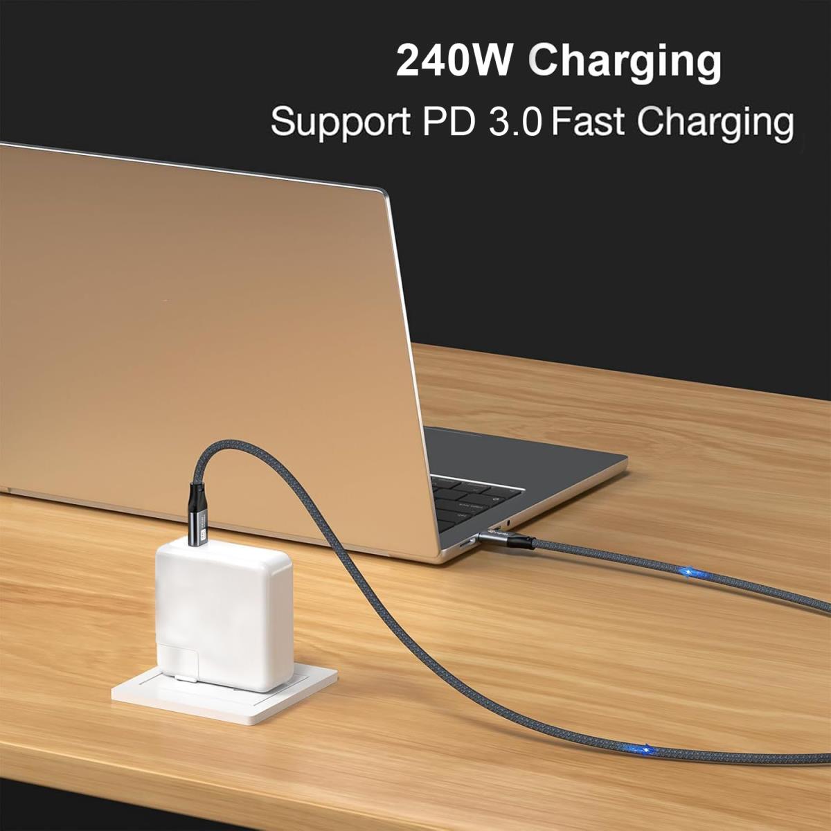 EU Product - Kabel USB-C4.0->C Gen2x2   PD100W St/St  3.00m schwarz thumbnail