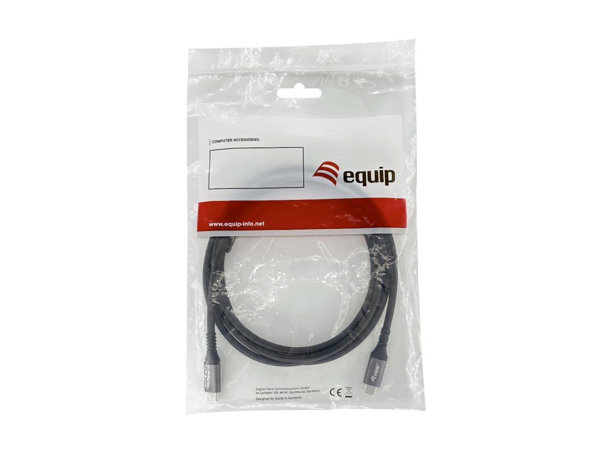 EU Product - Kabel USB-C4.0->C Gen2x2   PD100W St/St  3.00m schwarz thumbnail