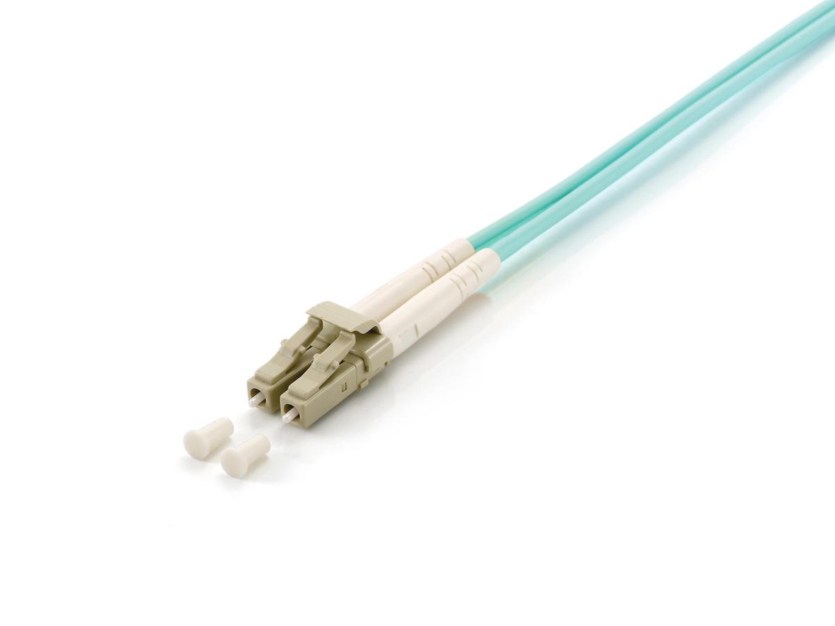 EU Product - Patchkabel LC->LC  1.50m Multimode  Duplex OM3  t�rkis thumbnail
