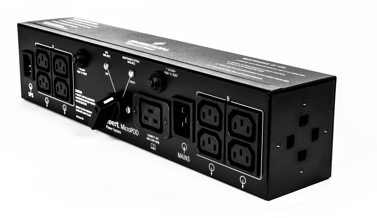 Liebert 2U MicroPod External maintenance Bypass for UPS GXT3/4 2KVA  19