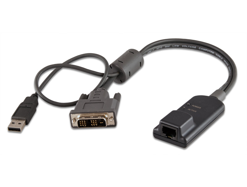 Server Interface Module for DVI video  USB keyboard/mouse supporting virtual media  CAC and USB2.0 thumbnail