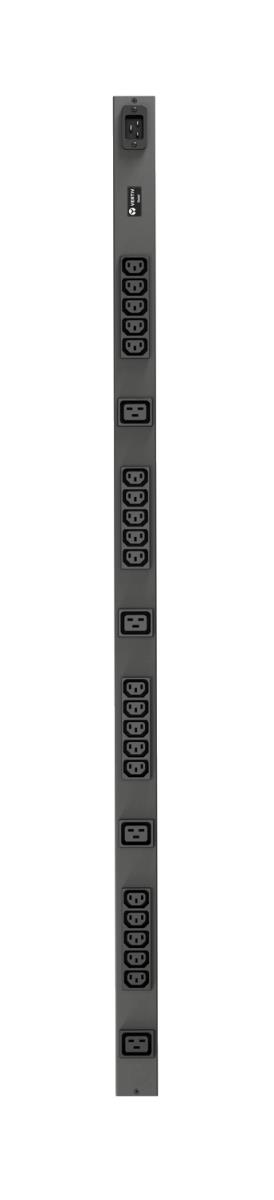 PowerIT Rack PDU  Basic  0U  input IEC 60320 C20 power inlet 230V 16A  outlets (20)C13 (4)C19 thumbnail