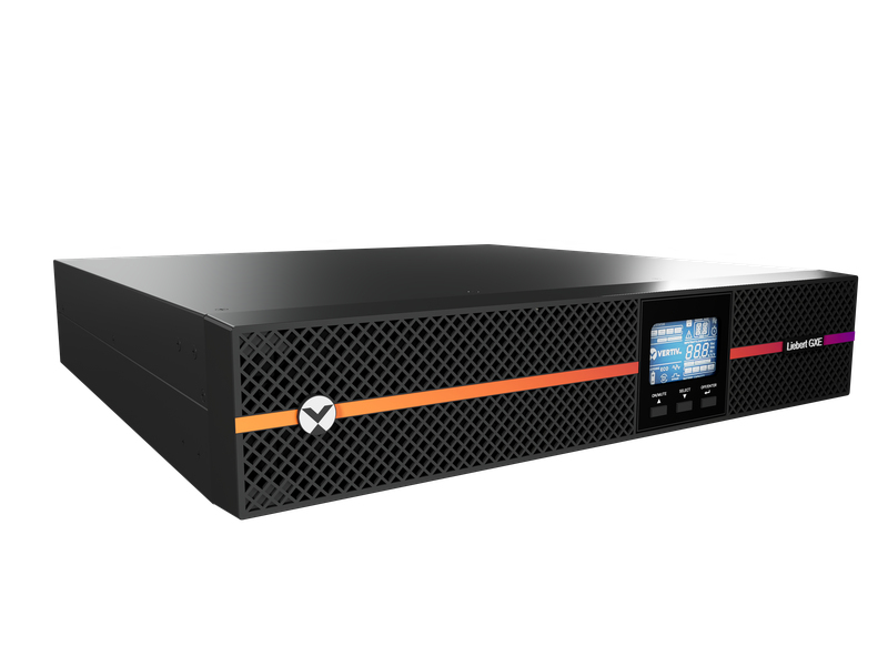 Liebert GXE UPS 2kVA 1ph UPS 230V Rack/Tower w/Batteries  C20 input/C13 x 8 output  2-year warranty. With railkit thumbnail