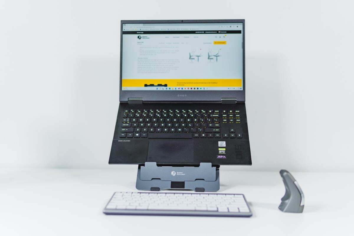 EU Product - BakkerElkhuizen Tablet Halterung FlexTop 170 Dark Grey thumbnail