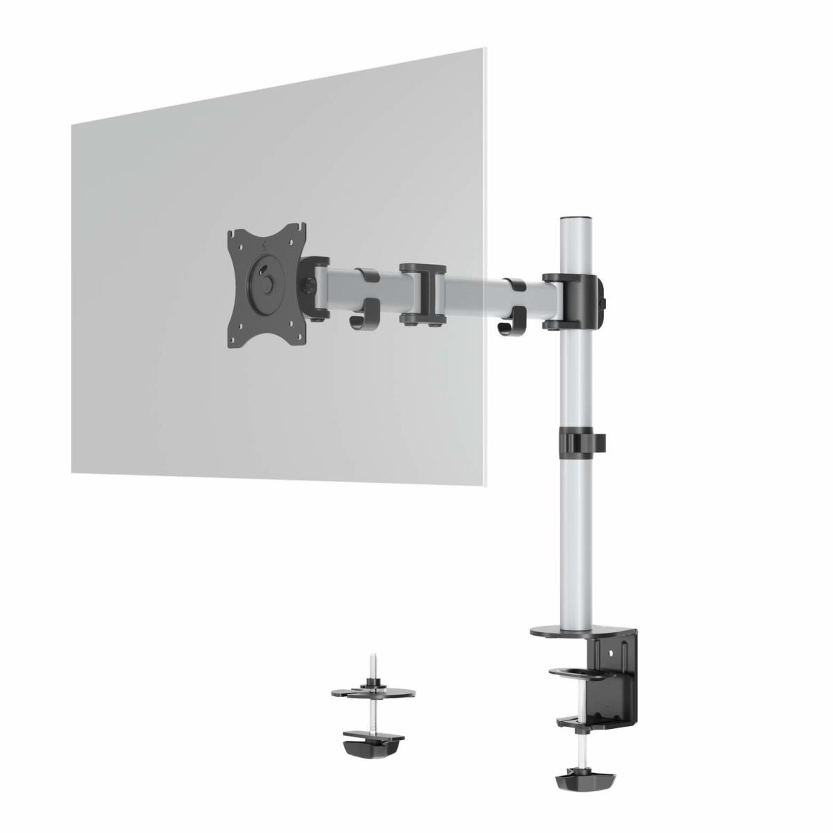 EU Product - Monitorhalterung SELECT f�r 1 Mon. Tischbef Silber thumbnail