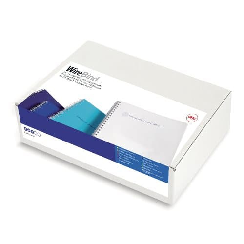 GBC WireBind Binding Wires 3:1 No6 9.5mm A4 Black (100) thumbnail