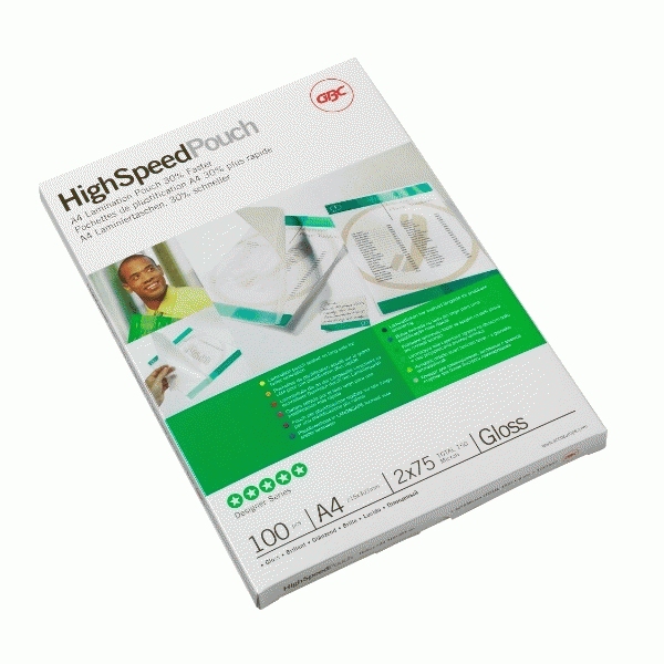 3747348 HighSpeed A4 Laminating Pouch 125 micron thumbnail