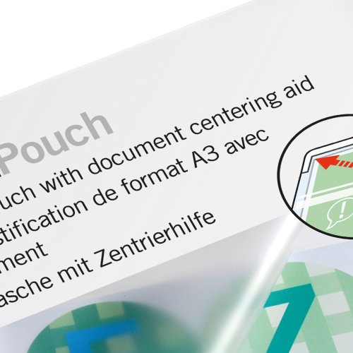 3740450 A3 Gloss Document Pouch 250 micron 50Pk thumbnail
