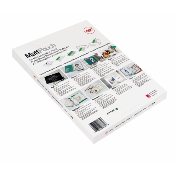 3740491 A4 Matt Document Pouch 100 Micron 100Pk thumbnail