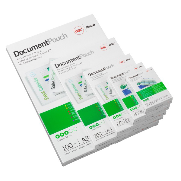 3200724 A4 Gloss Document Pouch 175 micron 100Pk thumbnail