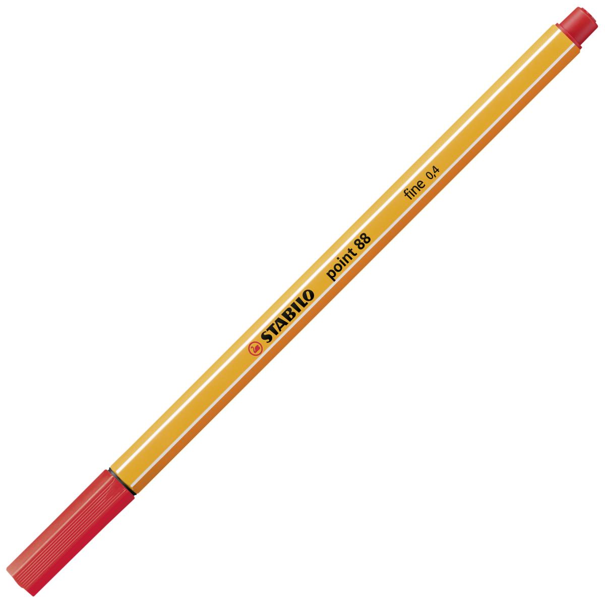 STABILO point 88 fineliner Red 1 pc(s) thumbnail