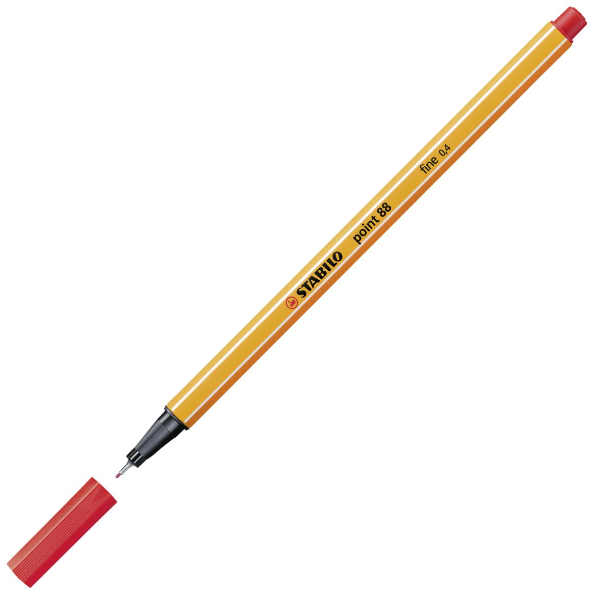STABILO point 88 fineliner Red 1 pc(s) thumbnail