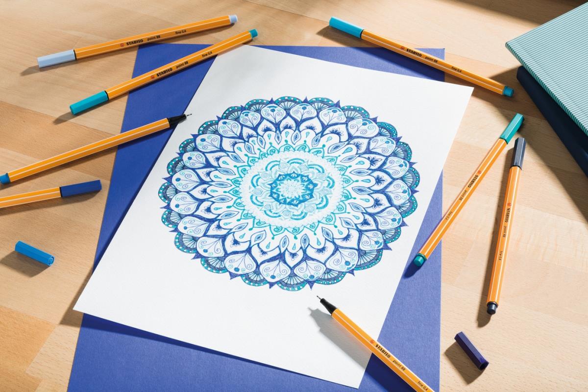 STABILO point 88 fineliner Blue 1 pc(s) thumbnail