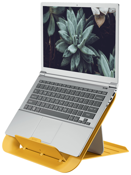 Cosy Adjustable Laptop Stand Warm Yellow thumbnail