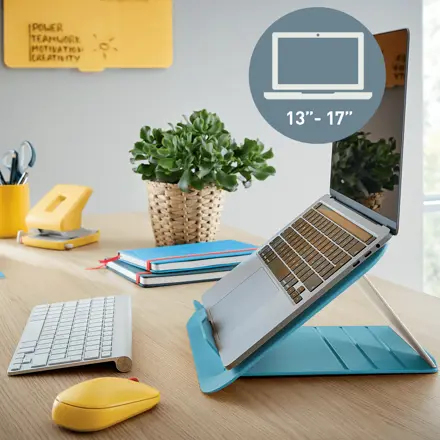 Cosy Adjustable Laptop Stand Calm Blue thumbnail