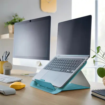 Cosy Adjustable Laptop Stand Calm Blue thumbnail