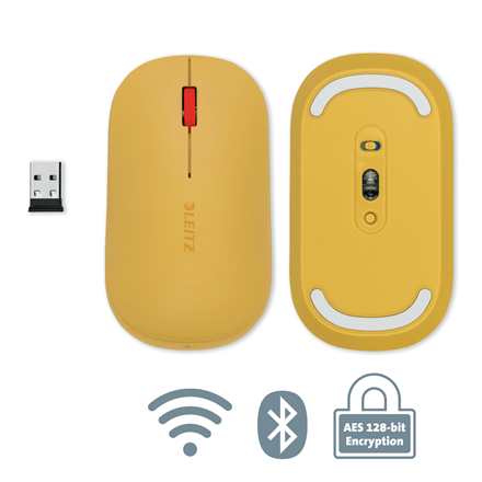 Cosy Wireless Mouse Warm Yellow thumbnail