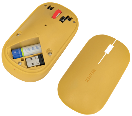 Cosy Wireless Mouse Warm Yellow thumbnail