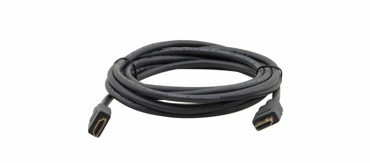 Kramer Electronics C���MHM/MHM HDMI cable 4.6 m HDMI Type A (Standard) Black thumbnail