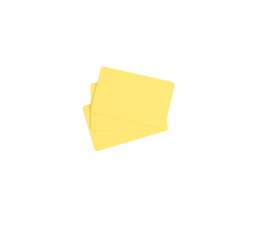 EU Product - 500 pcs CR80 Crds Yellow thumbnail