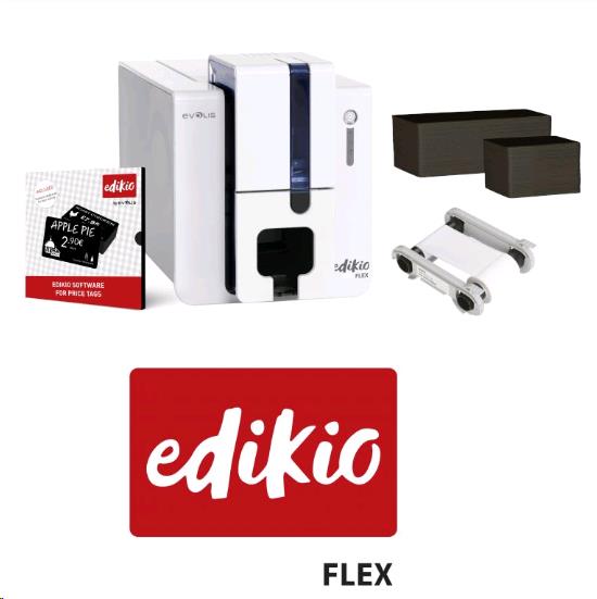 EU Product - Edikio Flex, single sided, 12 dots/mm (300 dpi), USB, Ethernet, kit (USB) thumbnail