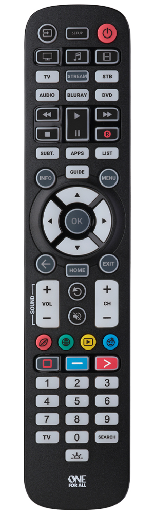 EU Product - Ir Wireless Essential 6 Remote Control Tv Press Buttons thumbnail