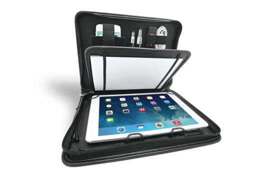 EU Product - Tablet Organizer A5 Elegance 9,7 bis 10,5 Zoll Schwarz thumbnail