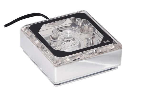 Eisblock XPX Aurora Edge CPU Water Block- Plexi Chrome Digital RGB thumbnail