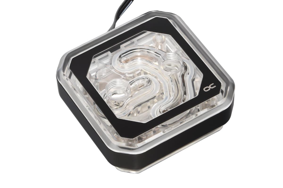 Eisblock XPX Aurora CPU Water Block - Plexi Black Digital RGB thumbnail