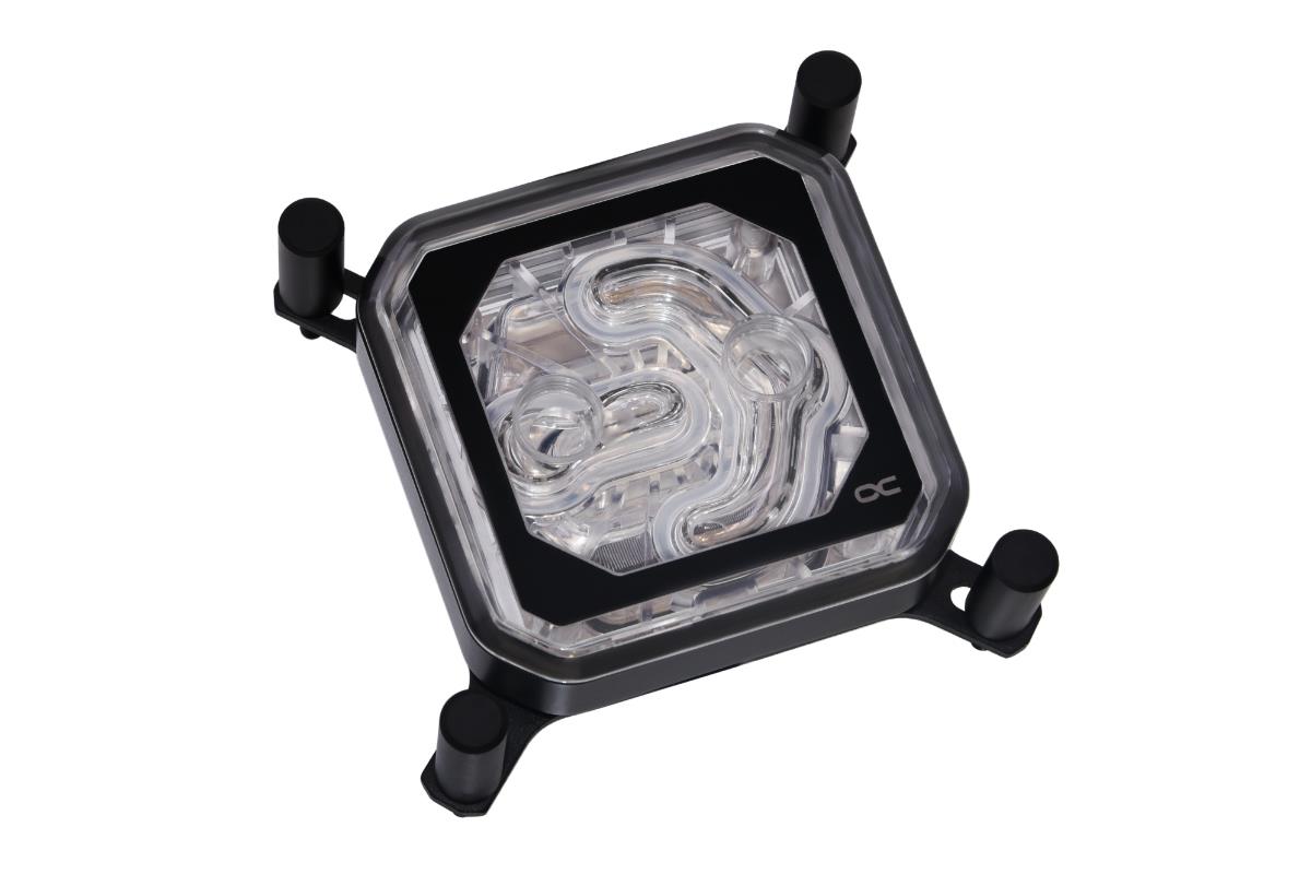 Eisblock XPX Aurora CPU Water Block - Plexi Black Digital RGB thumbnail