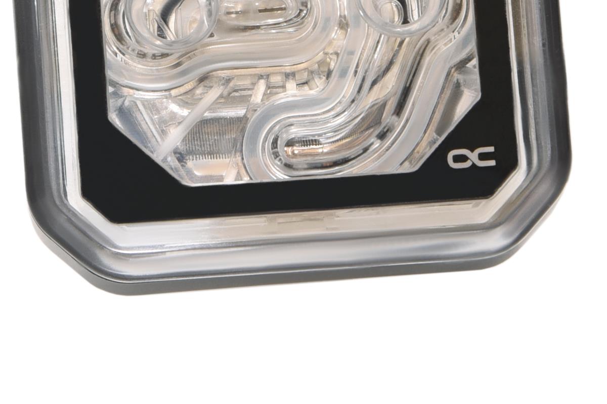 Eisblock XPX Aurora CPU Water Block - Plexi Black Digital RGB thumbnail
