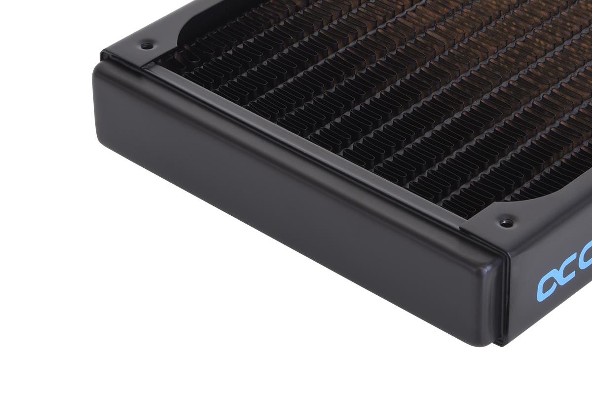 NexXxoS ST25 Full Copper 360mm Single Fan Radiator - Black thumbnail