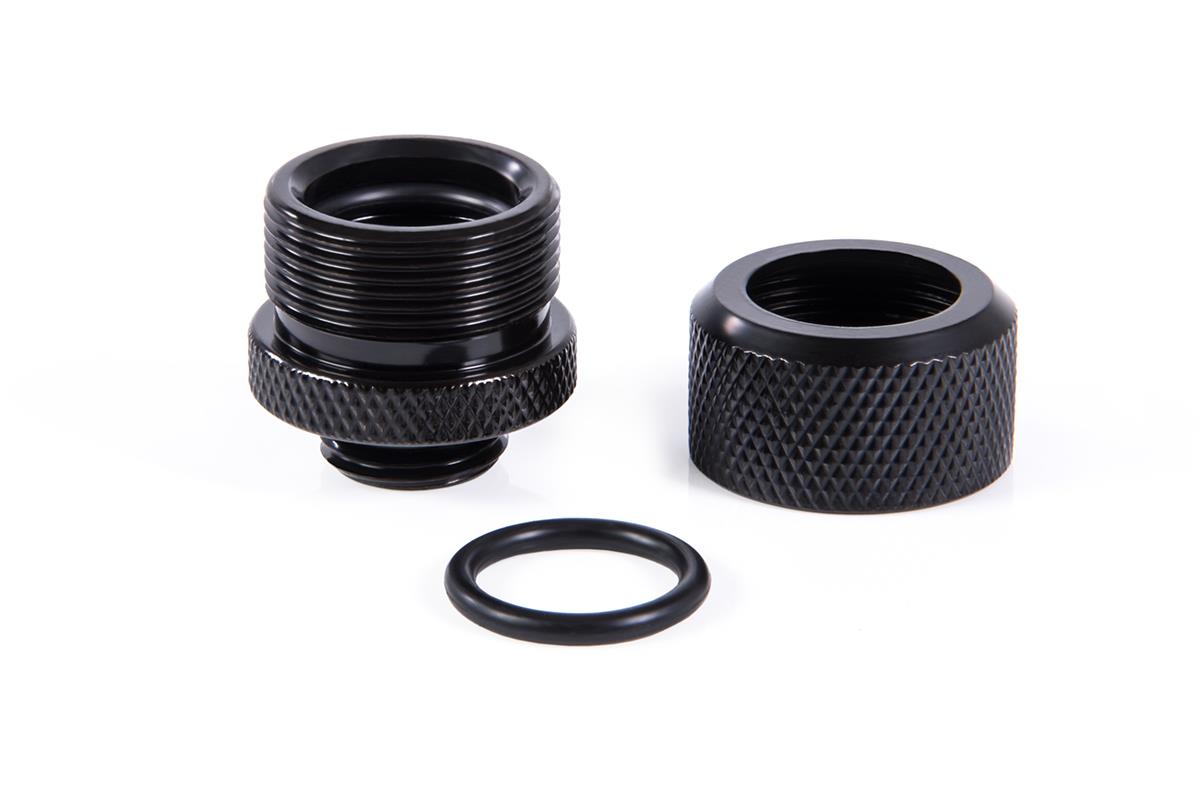 Eiszapfen 14mm Black Hard Tube Compression Fitting thumbnail