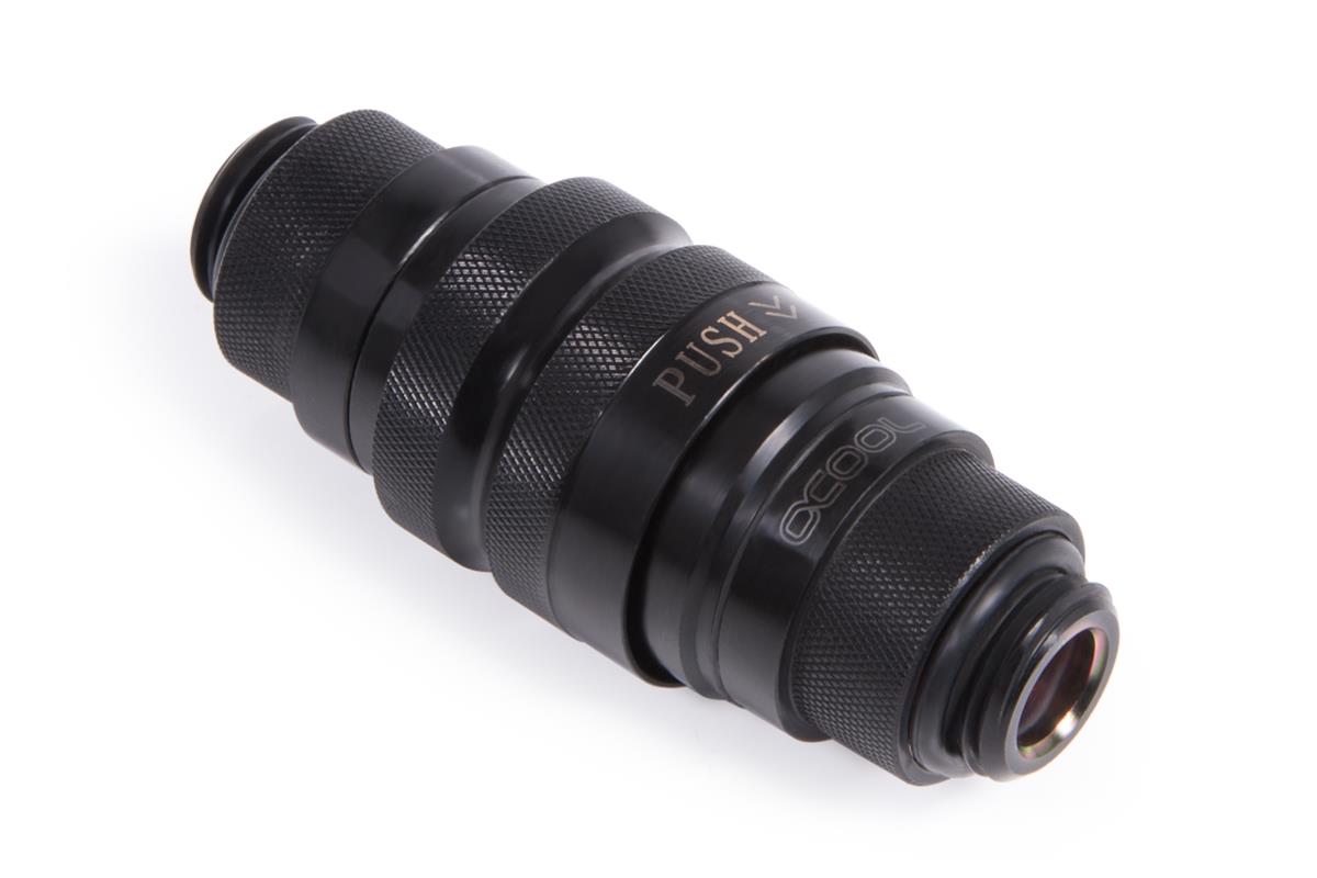 Eiszapfen Quick Release Coupling Set G1/4 AG - Black thumbnail