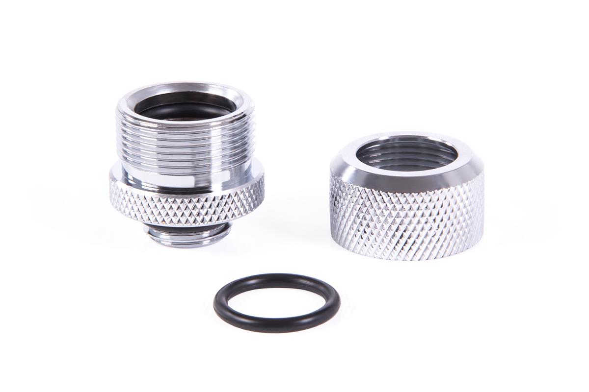 Eiszapfen 14mm Chrome Hard Tube Compression Fitting - Six Pack thumbnail