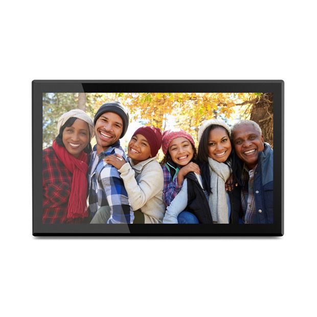 Aluratek AWS17F digital photo frame Black 43.9 cm (17.3