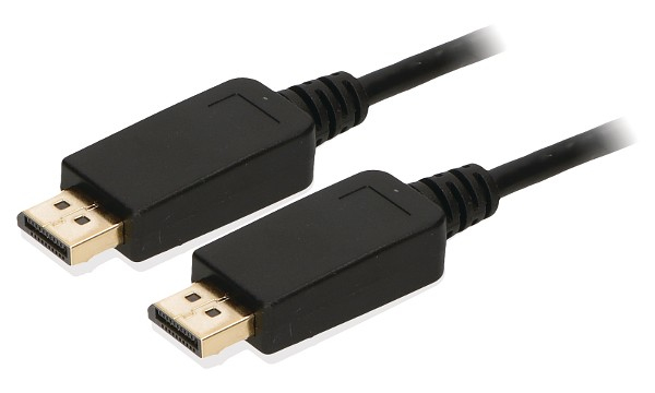 2-Power CAB0024A DisplayPort cable 1 m Black thumbnail