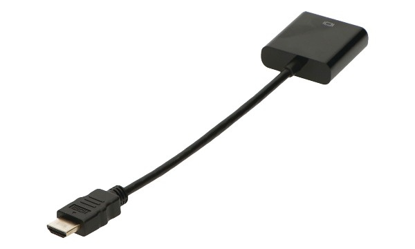 2-Power CAB0060A video cable adapter HDMI Type A (Standard) VGA (D-Sub) Black thumbnail